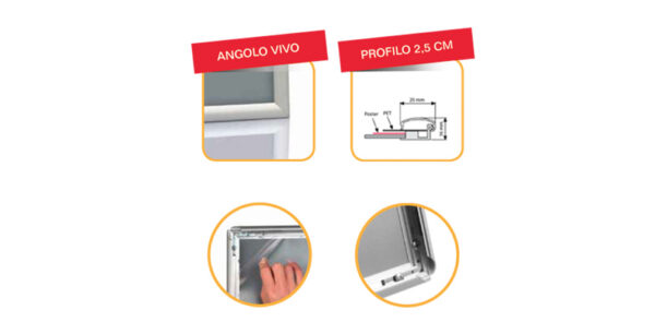 Cornice a scatto resistente all’acqua - immagine 2