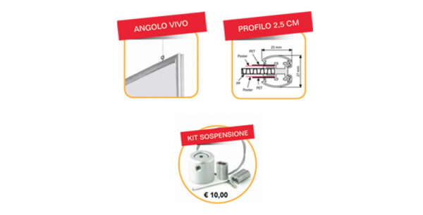 Cornice a scatto bifacciale - immagine 2